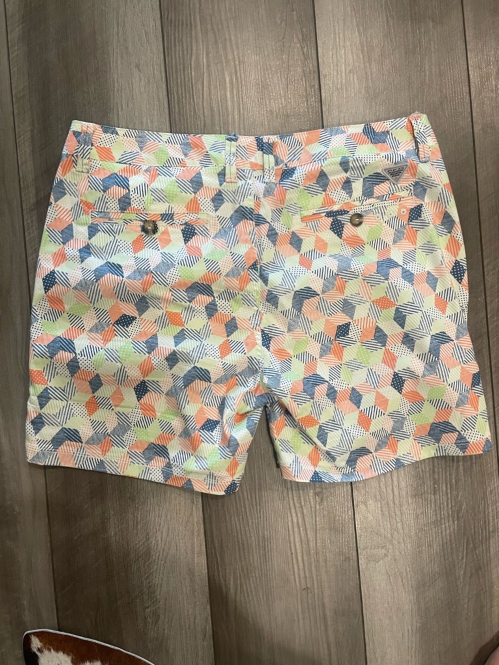 Columbia Women’s Geometric Print Casual Shorts - Multi Color